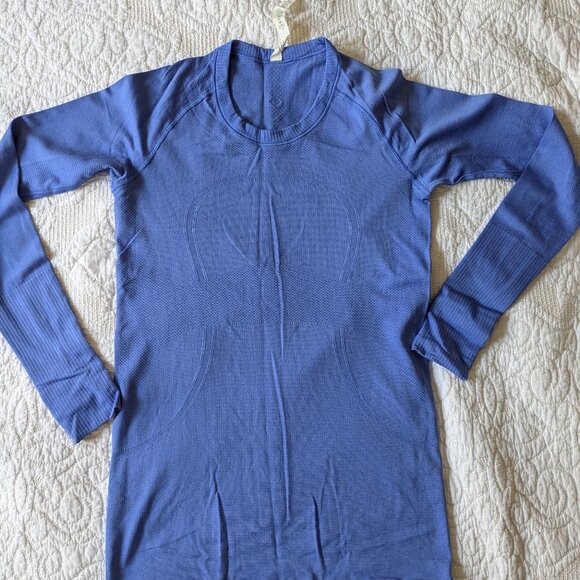 Lululemon Swiftly Tech Long Sleeve Crew Sz 8 - Picture 2 of 5